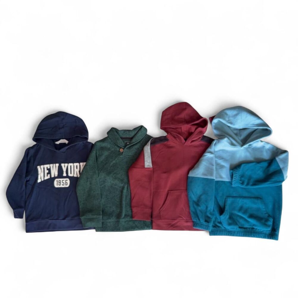 Boys Hoodie & Sweater Bundle  4 pieces size 6